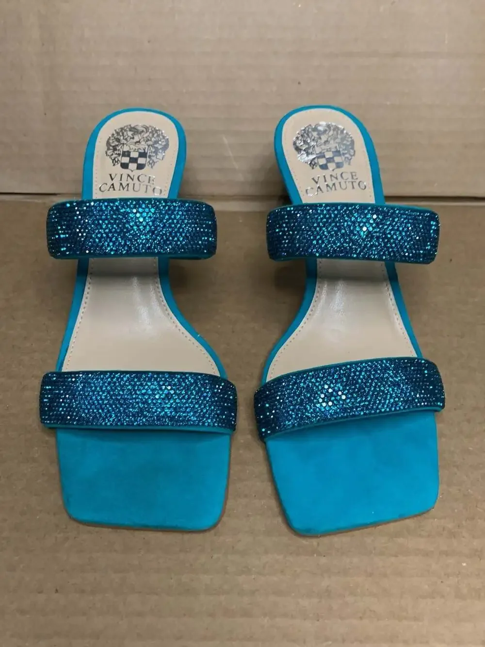 Vince Camuto Women's Aslee Embellished Slide Sandals, Size 6M